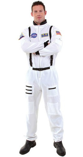 Disfraz Talla Large(42-46) Para Adulto De Astronauta