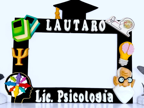 Marco Para Selfie De Psicología - Diseño Todas Las Carreras