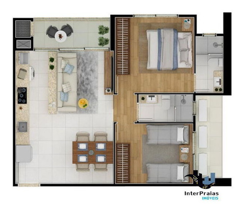 Imagem 16 de 16 de Apartamento Padrão Com 2 Quartos No Brava Hill - 679-v