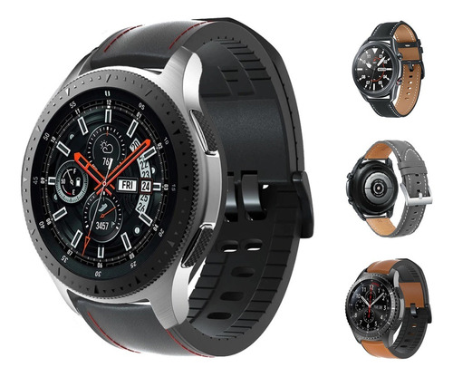 Correa Cuero Compatible Galaxy Watch 46mm / Watch 3 45mm