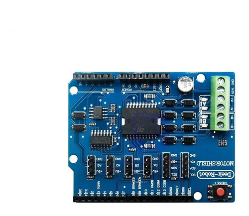 Módulo Controlador De Motor L298p Shield R3 Arduino 