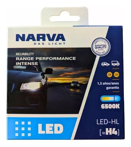 Kit Ampolletas Led H4 12-24v 24w Narva