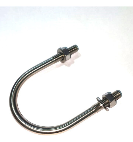 Jgo De 10pzs Abrazadera Tipo U Inox 304 De 2pg