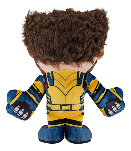 Bleacher Creatures Marvel Deadpool 3 Wolverine - Peluche Sentado Kuricha De 8 Pulgadas, Juguete Suave Inspirado En Chibi