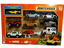 Comprar Carros Matchbox Set 9 Carros 1:64 Varios Modelos Mattel