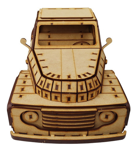 Imagen 5 de 9 de Rompecabezas 3d Camioneta Ford Pickup 1948 Maqueta Flex