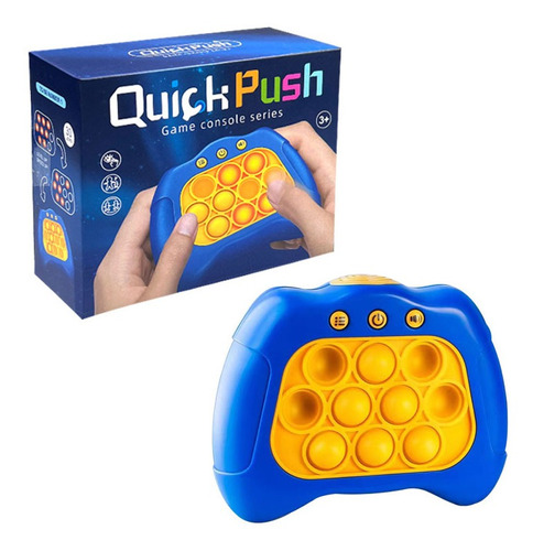 Consola De Juegos Quick Push, Juegos De 4 Modos Para Niños Y