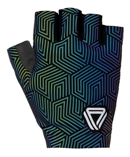 Guantes Ciclismo Gw Full Reflectivos Dedo Corto Mtb Ruta