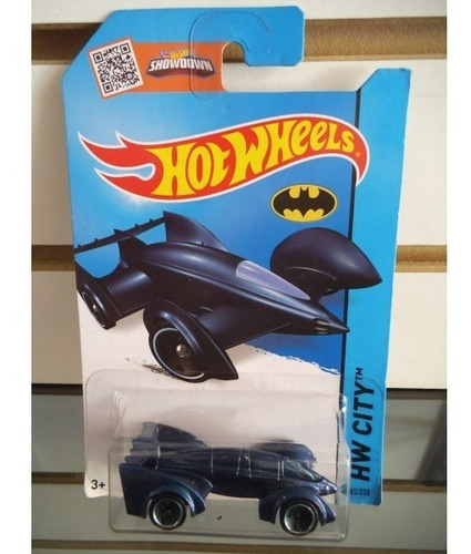 Imagem 2 de 5 de Batman Live! Batmobile Azul Hot Wheels - 2x Sem Juros