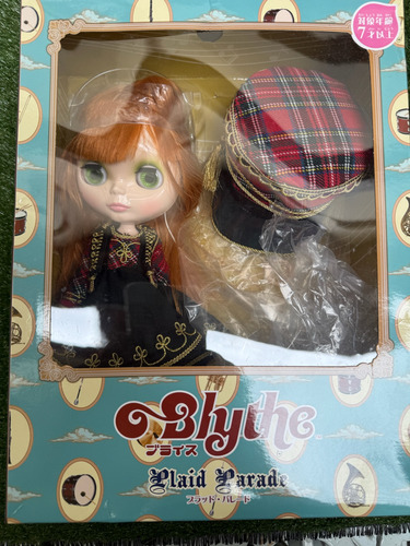 Boneca Neo Blythe Plaid Parade Takara Original Com Caixa (Usado)