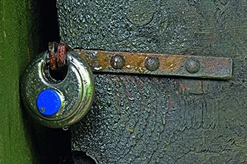 ABUS Candado de acero inoxidable 24/60 Diskus con igual llave