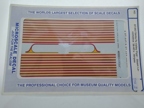 Imagen 5 de 6 de Nico Calcas Valley Flyer Santa Fe Microscale H0 (tma 11c)
