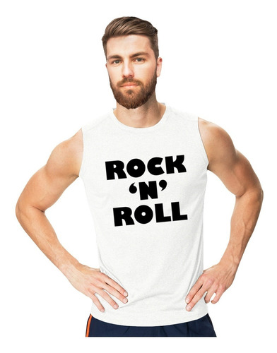 Liam Gallagher Playera Sin Mangas Tank Top Gym Rock N Roll