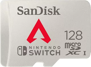 Memoria Micro Sd Sandisk 128gb Para Nintendo Switch 100 Mb/s