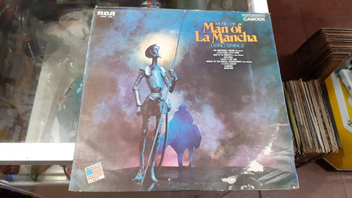 Lp Music Man Of La Mancha Living Strings Acetato,long Play