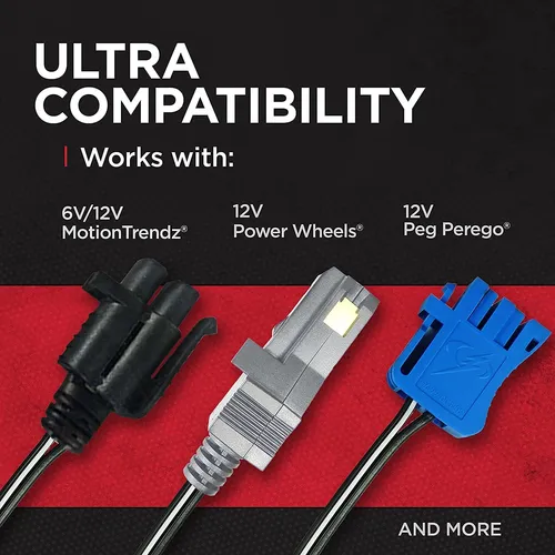 Cr1 3 Amp 6v 12v Cargador De Batería Universal Para Ru...