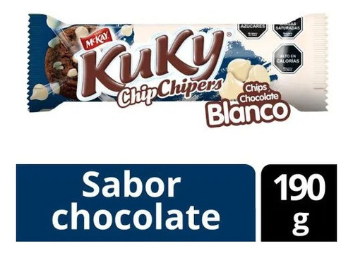 Galletas Kuky Mckay Chip Choc 190gr(3 Unidad)-super