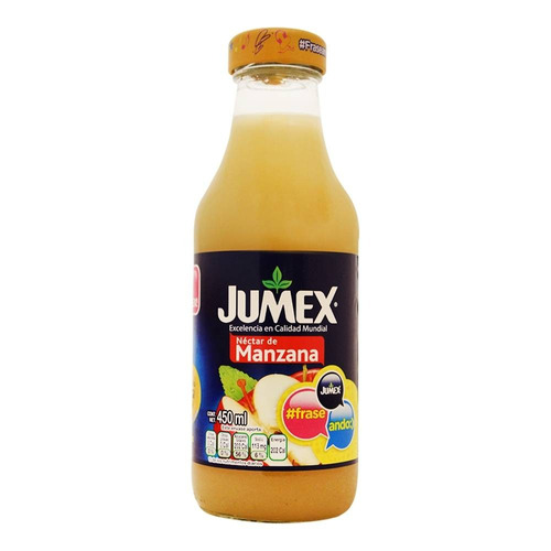 Nectar Jumex Manzana Botella 450 Mls.