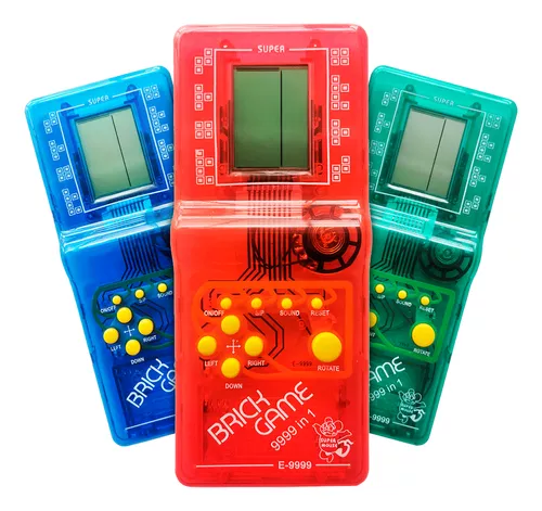 Mini Game Com 9999 Jogos Divertidos Retrô Kit Com 3 Consoles - Tem Tem  Digital - Brinquedos e Papelaria, aqui tem!