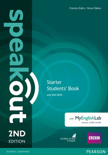 Speakout Starter 2Nd Edition Students' Book With DVD-Rom And MyEnglishLab Access Code Pack, de Eales, Frances. Editora Pearson Education do Brasil S.A., capa mole em inglês, 2016