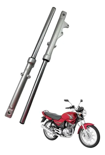 Garfo Bengalas Completa Ybr 125 Ed 00 A 08 Freio A Disco