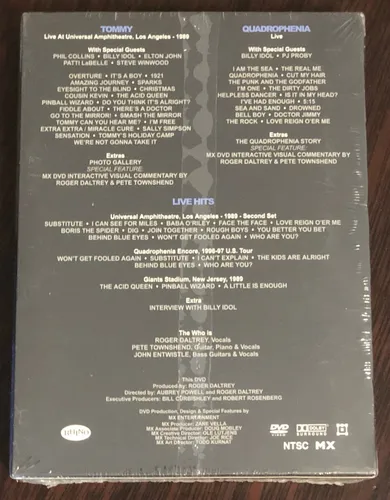 Dvd The Who - The Who: Quadrophenia Live With Special Guests