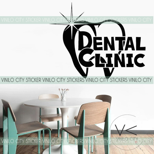 Vinil Decorativo Para Consultorio Dental Vc12s25