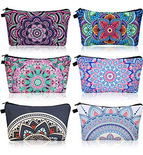 Bolsa De Maquillaje De 6 Piezas Bolsa De Aseo Bolsa De Cosmé