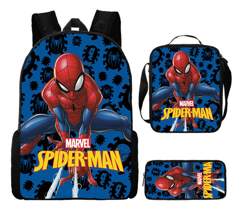 Mochila Escolar Marvel Spider-man Couplet Street Fashion