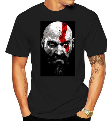 Camiseta De Hombre God Of War Kratos