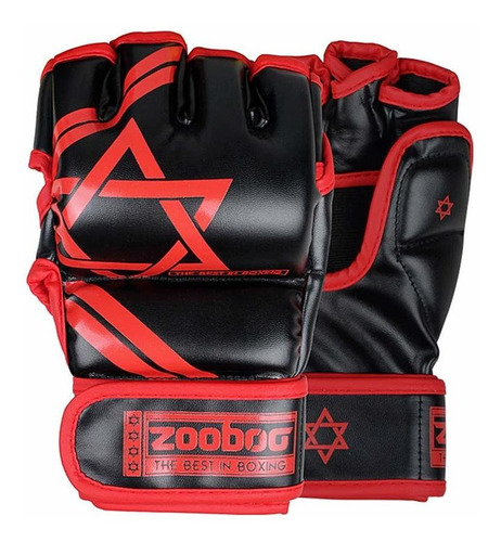 Guantes De Boxeo Zooboo  Con Velcro Más Largo Para Muñec Bxg