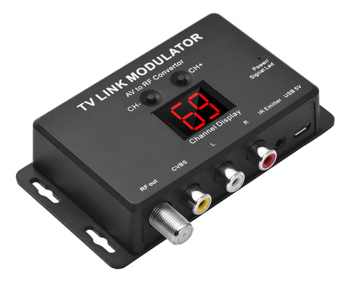 Modulador Tv Tm80 A Modulador Converter Link Rf Av