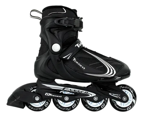 comprar Patins Traxart Inline Faster Preto E Cinza