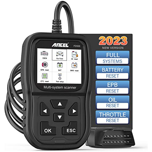 Fd500 Obd2 Scanner Fit For Ford  , All Systems Code Rea...