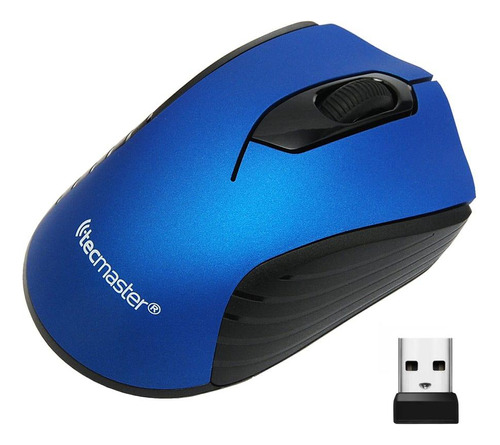 Mini Mouse Inalámbrico 2.4 G Nano Receptor Usb 100503 Azul