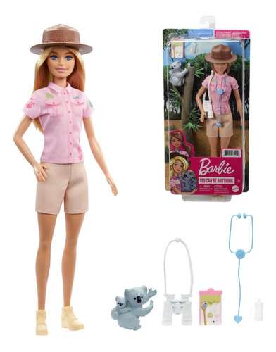 Barbie Carreras Deluxe Mattel - Zoologa