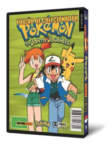 Pokémon 4ª Temporada Completa E Dublada Em Dvd