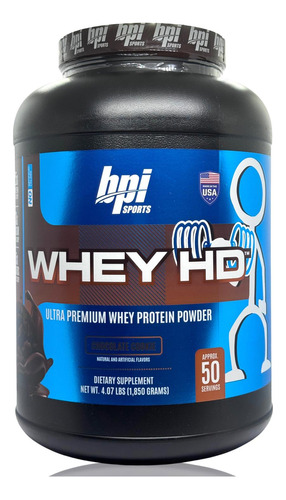 Whey Hd Chocolate Cookie 50 Servicios Bpi.