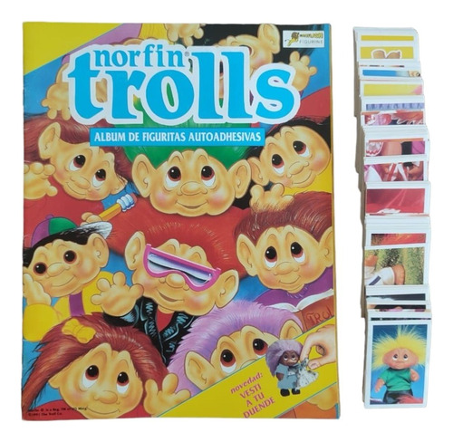 Álbum De Figuritas Norfin Trolls - Completo A Pegar