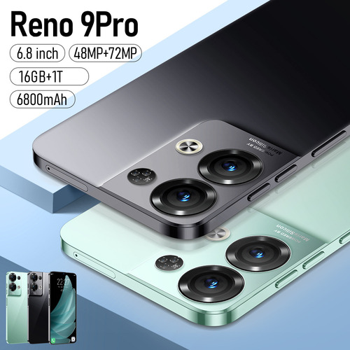 Reno 9pro Smartphone Android Pantalla De 6,3 Pulgadas 8gb+25