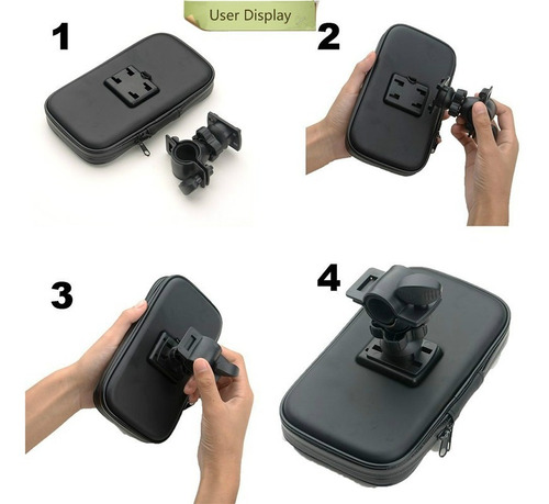 Bolsa De Bicicleta Impermeable Para Celular Pantalla Táctil