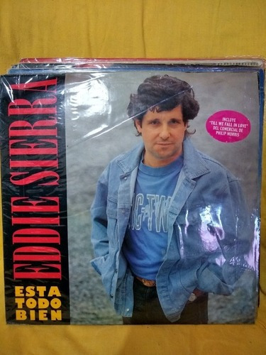 Vinilo Eddie Sierra Esta Todo Bien Rn1 Libros Del Mundo