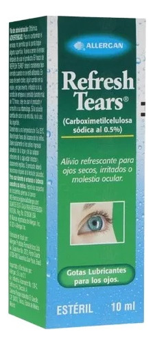 Lagrimas Artificiales Refresh Tears 10ml Allergan 2 Piezas