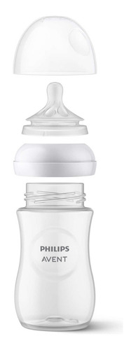 Set De Biberones Natural Philips Avent Response 6pz Color Blanco Liso