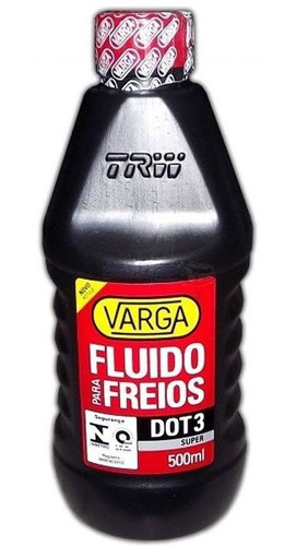 Fluído De Freio Dot 3 Para Sistema Hidráulico De Freio 500ml