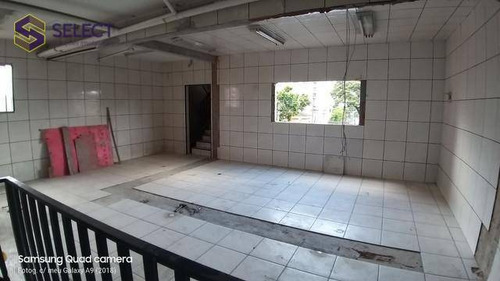 Salão Para Alugar, 400 M² Por R$ 10.000,00/mês - Jardim Bela Vista - Santo André/sp - Sl0020