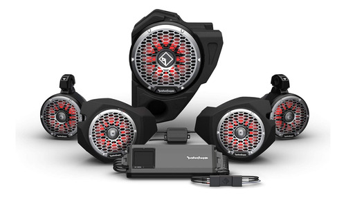 Rockford Fosgate Kit De Audio Rzr14rc-stg5interfaz De 3 Vías