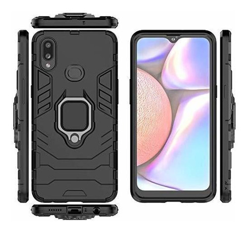 Funda Para Samsung Galaxy A10s  Con Soporte Giratorio