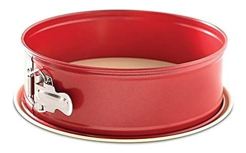 Molde Desmontable Nordic Ware, 9 Pulgadas, Rojo