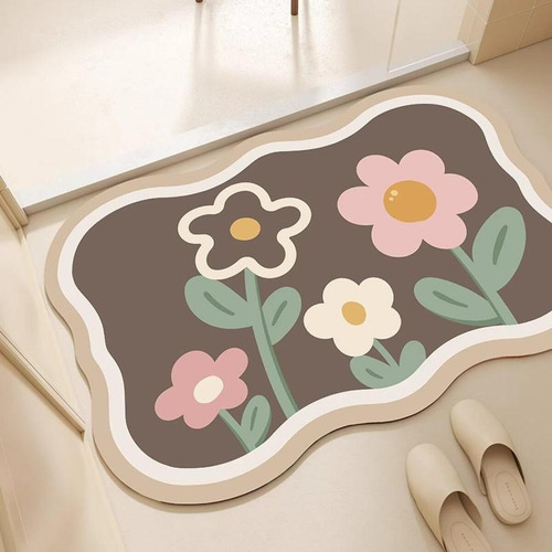 Alfombrillas De Baño, Diatomita, Resistentes A La Suciedad,